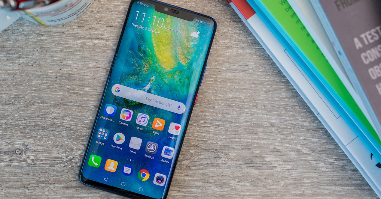 Frontal del Huawei Mate 20 Pro