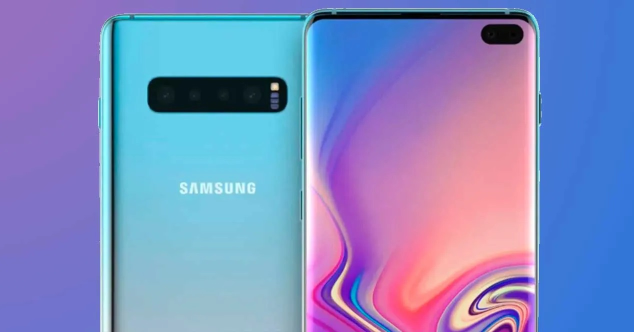 Frontal y trasera del Samsung Galaxy S10 Plus