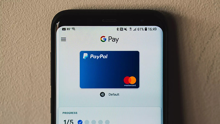 usando la tarjeta en google pay