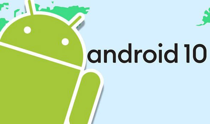 Logo de Android 10