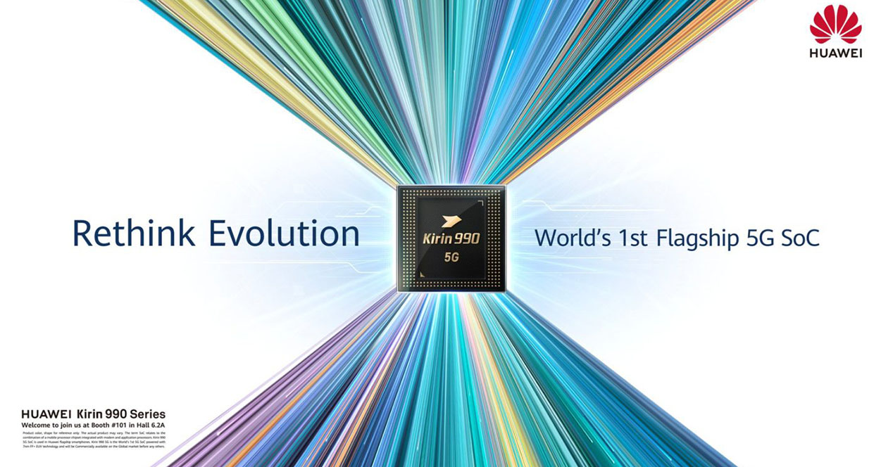 Huawei presenta su nuevo procesador Kirin 990 de 7 nm y 5G