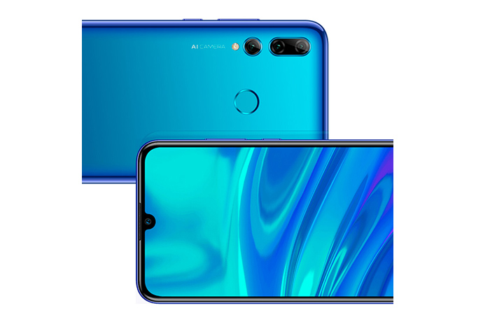 Frontal y trasera en vertical del Huawei P Smart Plus 2019