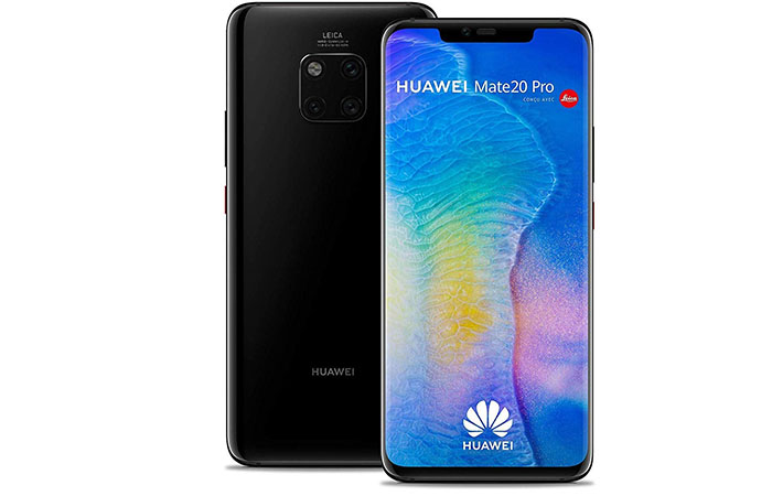 Frontal y trasera del Huawei Mate 20 Pro